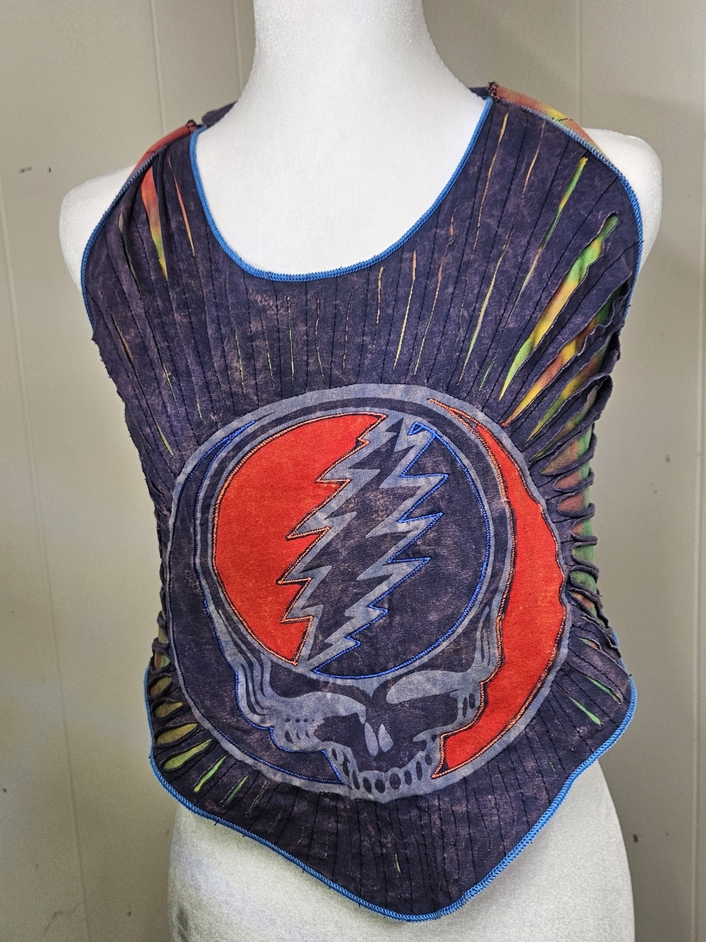 Grateful Dead SYF Reversible Halter Top